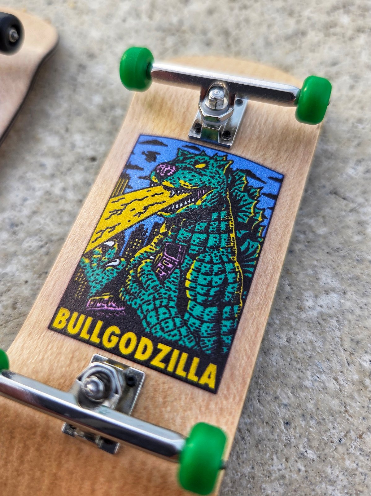 M*R様 GODLAND 36mm BIG Dog - Godzilla | BULLGOD Fingerboards Fingerskate